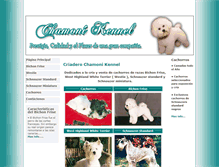 Tablet Screenshot of criaderochamoni.com.ar